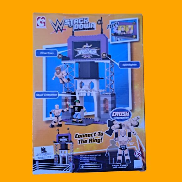 New WWE Stack Down Wrestle Mania 30 Entrance Set 213+ Pcs - Picture 4 of 5